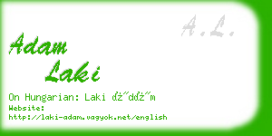 adam laki business card